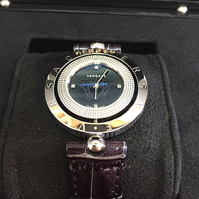 Versace Eon Black Agate Watch W0480