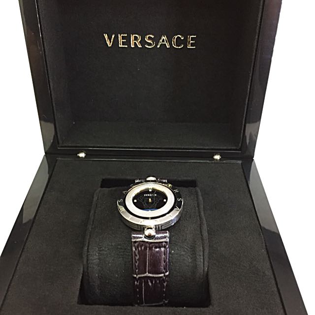 Versace Eon Black Agate Watch W0480 Luxury Watches on Carousell