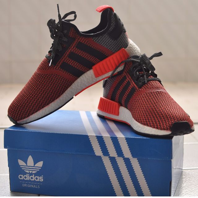 O Traición unidad Adidas NMD Lush Red Circa Knit, Men's Fashion, Footwear, Sneakers on  Carousell