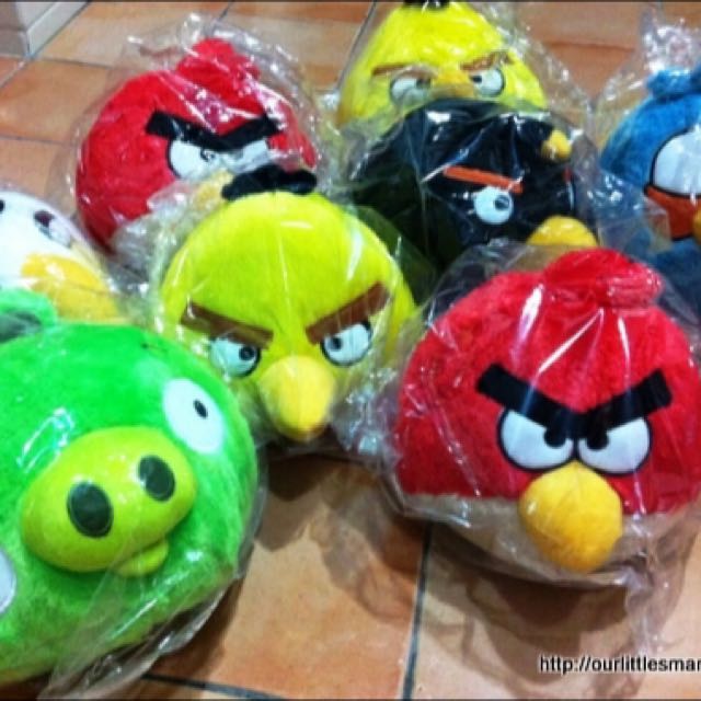 angry birds soft toys