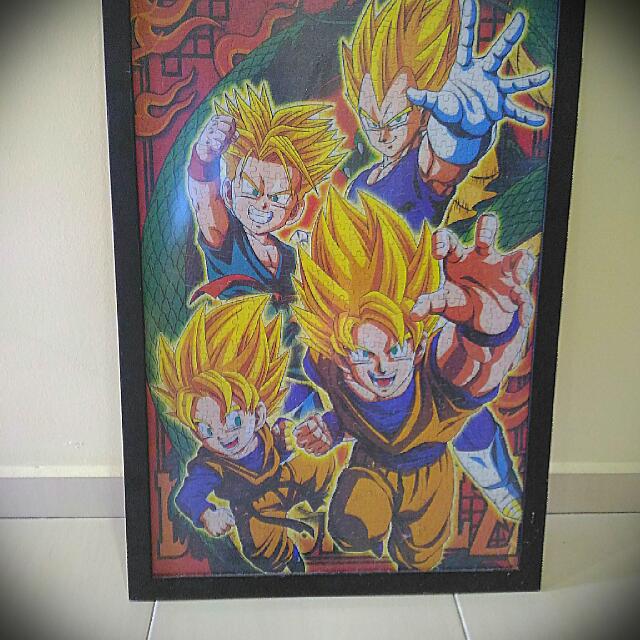Dragon Ball Z Puzzle Frame Home Furniture On Carousell