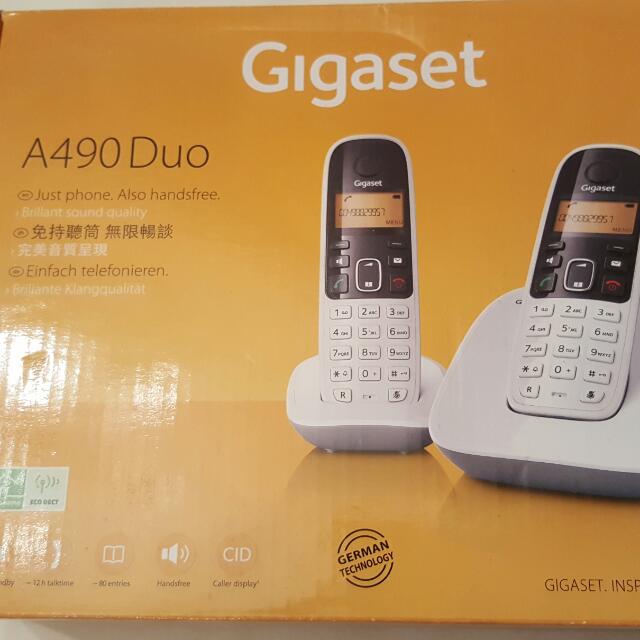 landline phone with hands free