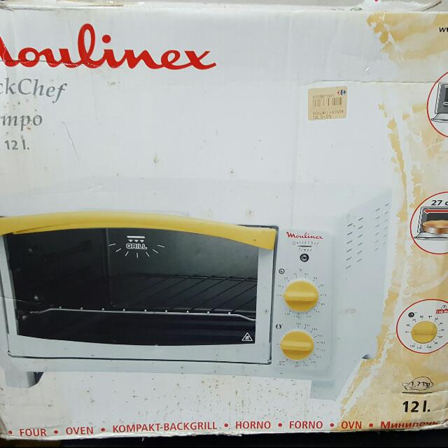 MOULINEX OVEN, TV & Home Appliances, Kitchen Appliances, Ovens ...
