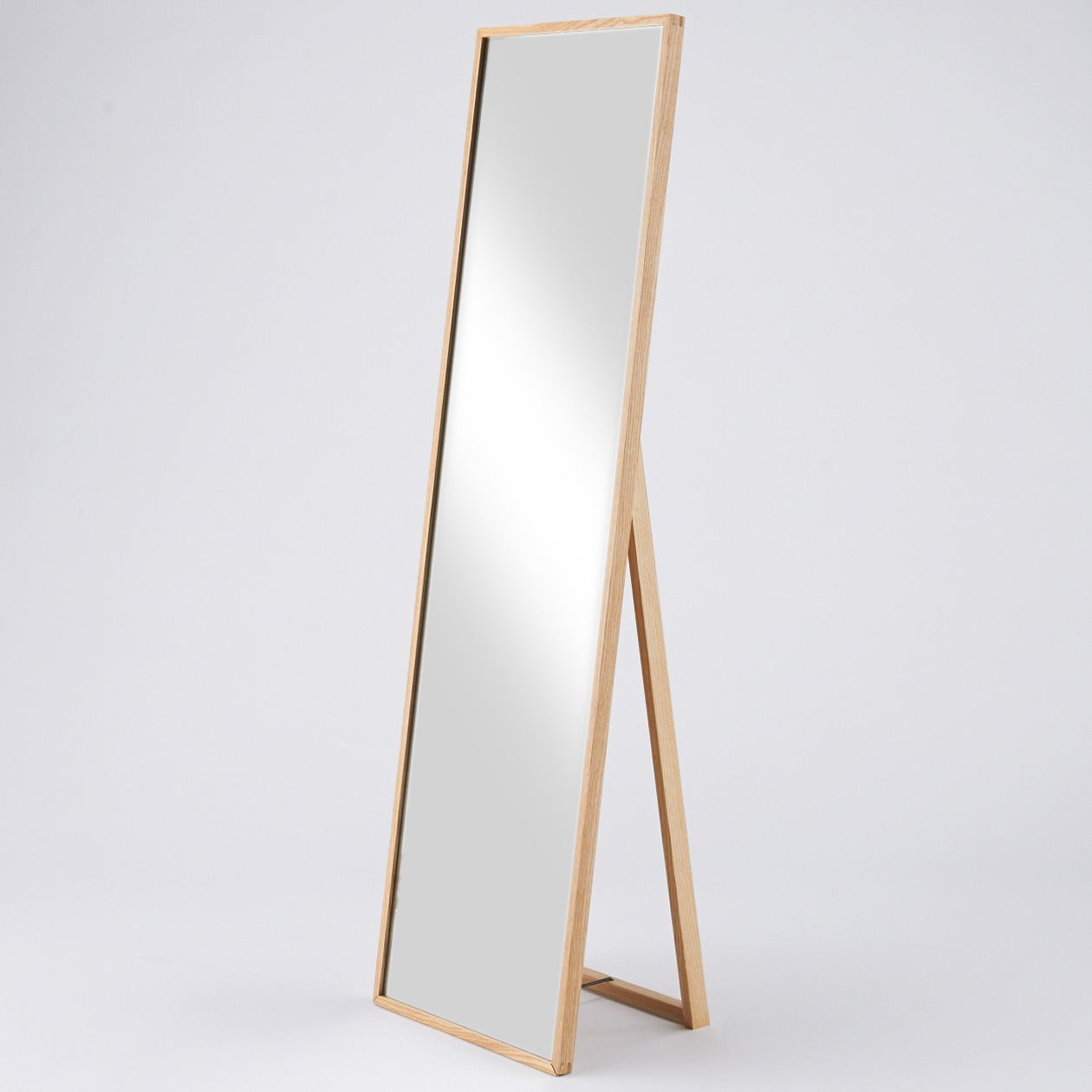 Muji Pinewood Full Length Standing Mirror Furniture On