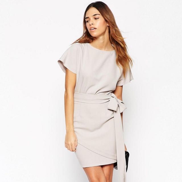 Asos obi band wrap blouse best sale