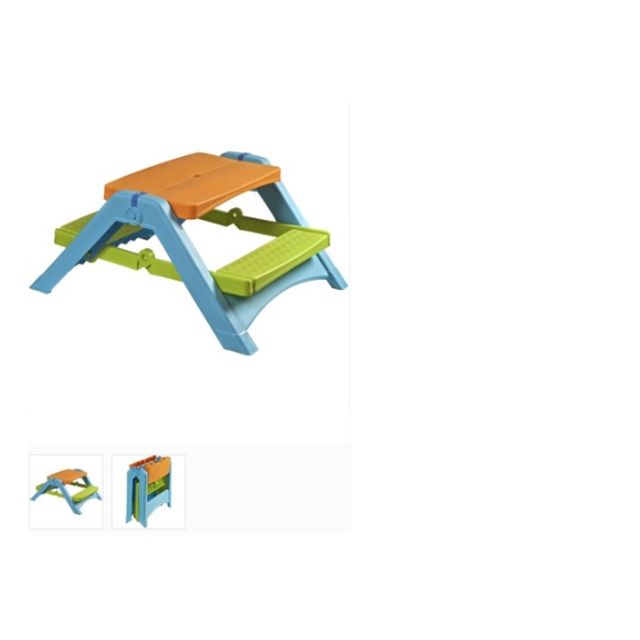 Brand New Palplay Kids Picnic Table Foldable 50 Only