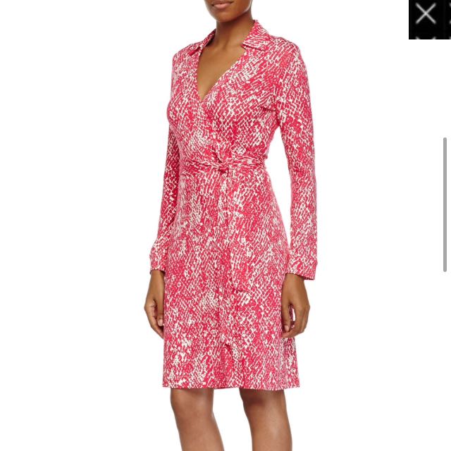 dvf jeanne wrap dress