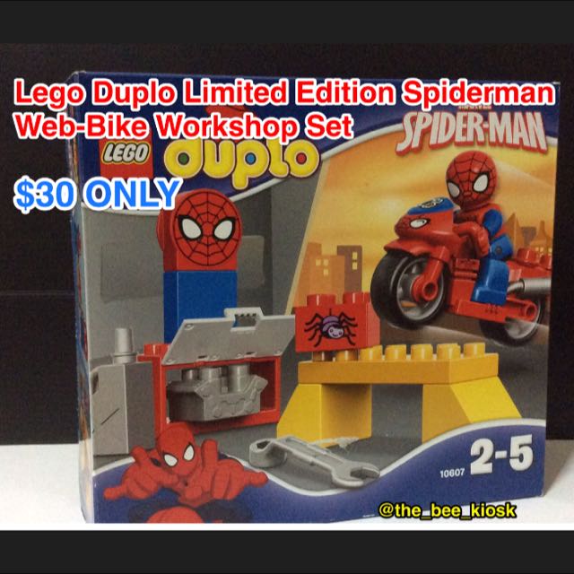 LEGO 10607 Spider-Man Web-Bike Workshop