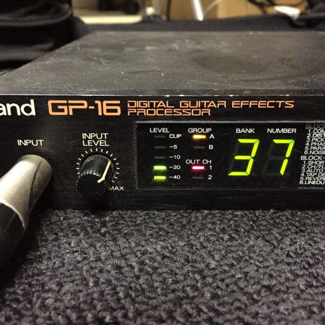 Roland GP16 Guitar Effects Processor, Hobbies & Toys, Music & Media
