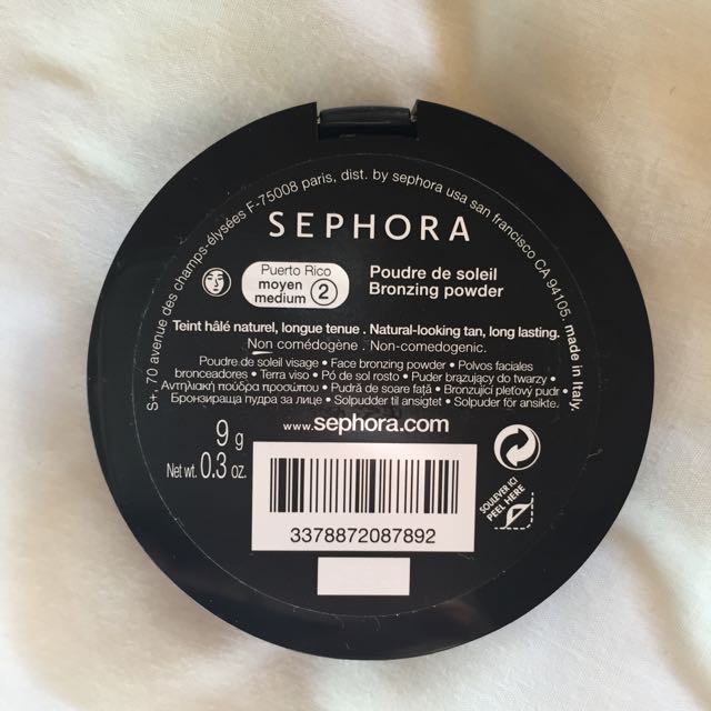 Sephora Bronzing Powder (Puerto Rico Medium), Beauty & Personal Care