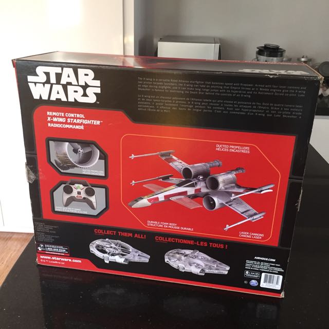 Starwars Remote Control X Wing Starfighter Air Hogs Hobbies Toys Toys Games on Carousell
