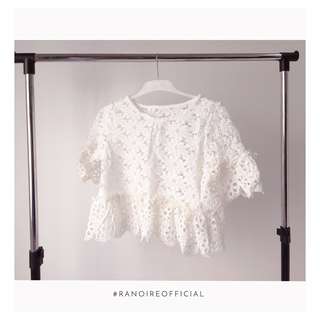 Flower Crochet Top