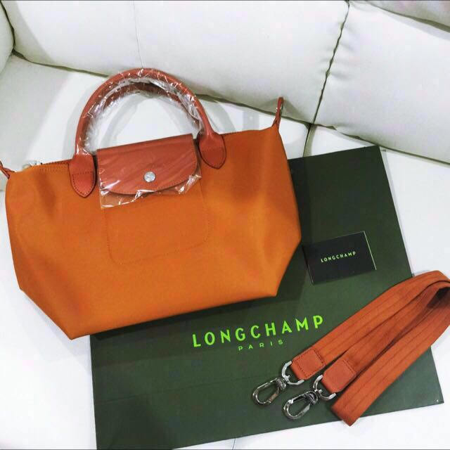 Brand New And Authentic Longchamp Le Pliage Neo Camel Color Size Small