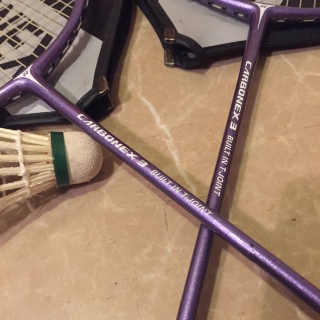 t joint badminton racket