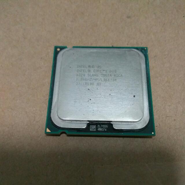 Intel Core2duo CPU E6320 (Category: Networking) located in Singapore. Submitted by mos0911 (Listing ID 55506122, Image 1). Description: .