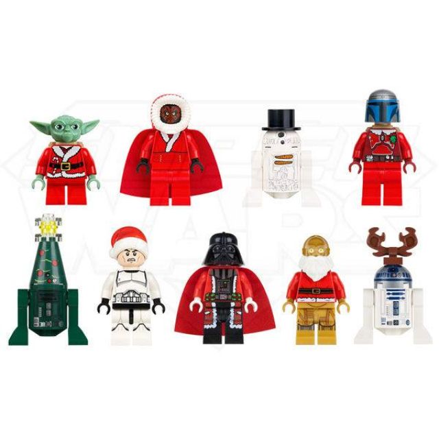 santa vader lego