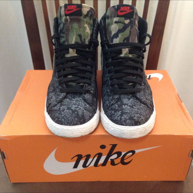 nike blazer mid camo