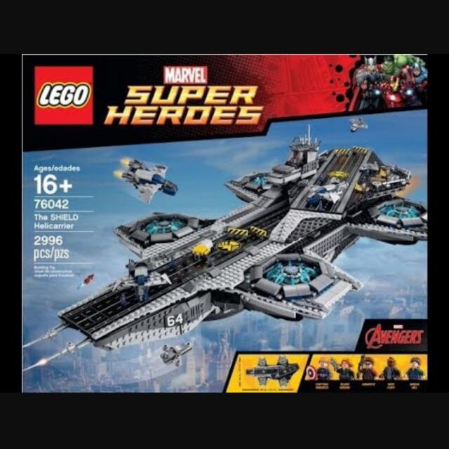 Lego super heroes the shield helicarrier 76042 clearance