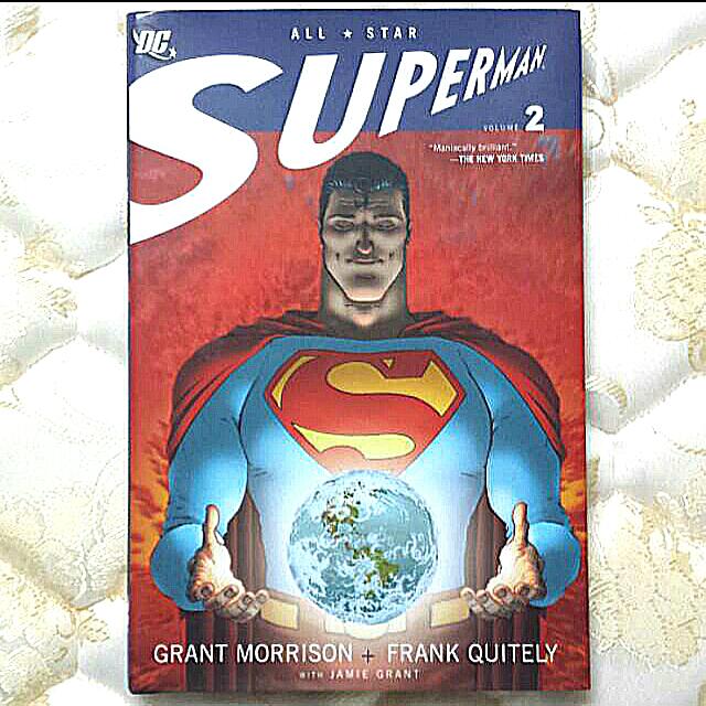 Dc Comics All Star Superman Volume 2 Tpb Hardcover Near Mint Condition First Print Grant Morrison Books Stationery On Carousell