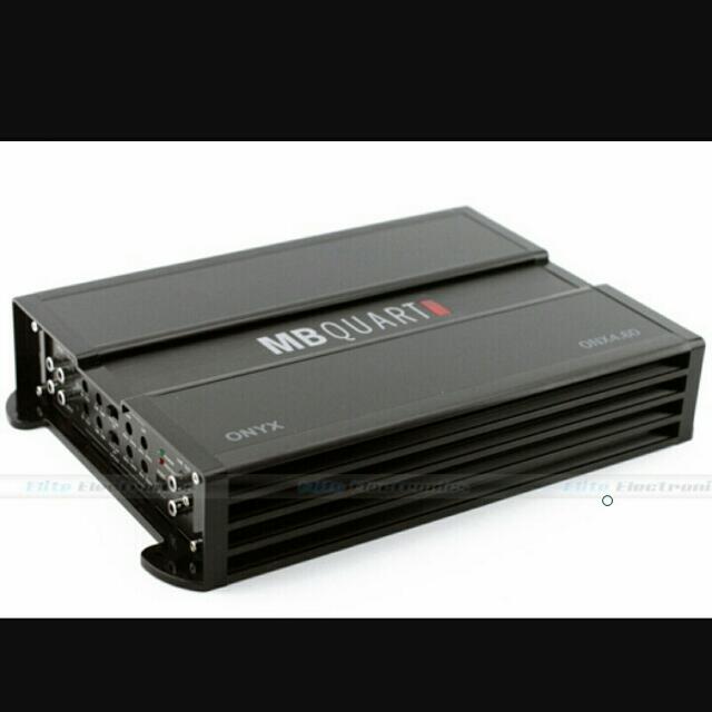 MB QUART ONYX Series 4 Channel Class A B Car Amplifier original Made 