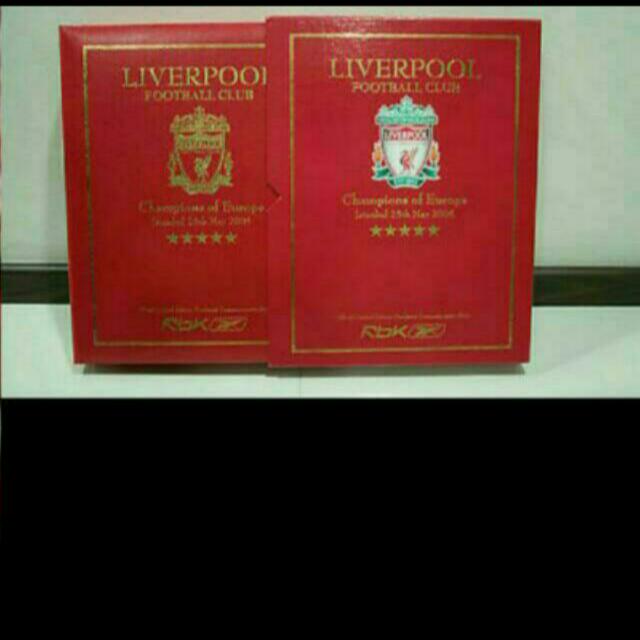 liverpool 2005 champions league commemorative shirt