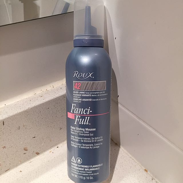 Roux Fanci Full Color Styling Mousse Silver Lining 42 Everything