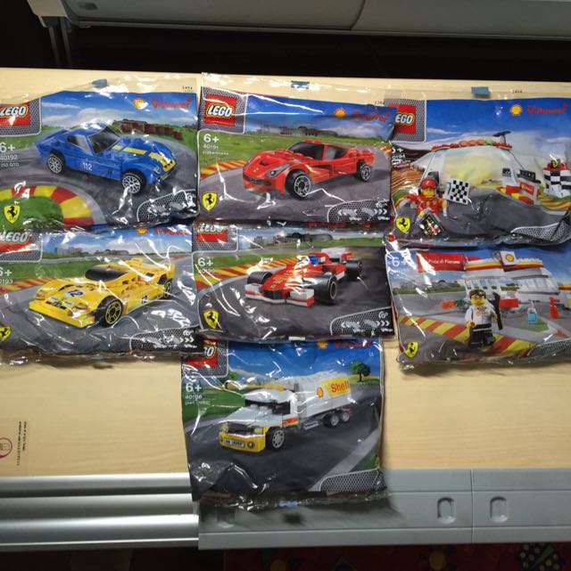 Shell Ferrari Lego Set, Hobbies & Toys, Toys & Games on Carousell