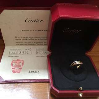 cartier trinity ring price singapore
