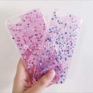 Pink Glitter iPhone 6/6s Casing