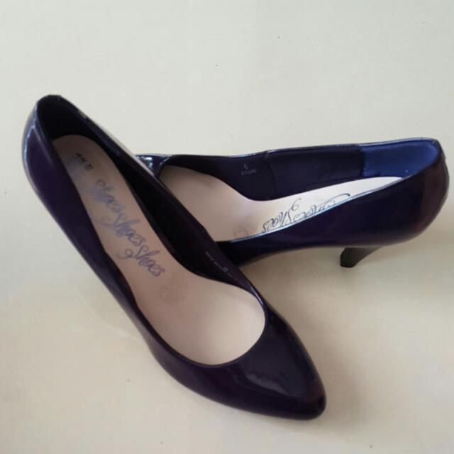 Purple shoes marks and spencer shop