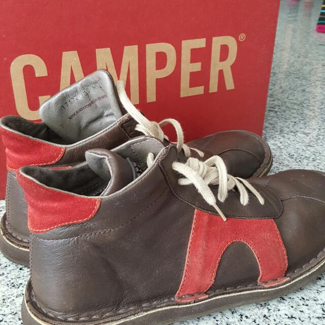 Camper Mens Vintage Mid cut Shoes Men s Fashion Footwear Casual