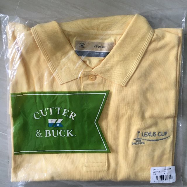 Cutter Buck Golf Polo Tee Medium Men s Fashion Tops Sets Tshirts Polo Shirts on Carousell