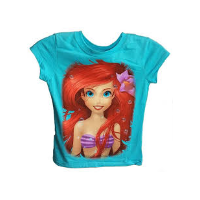 Disney Brand New Ariel The Little Mermaid Princess Sea Blue