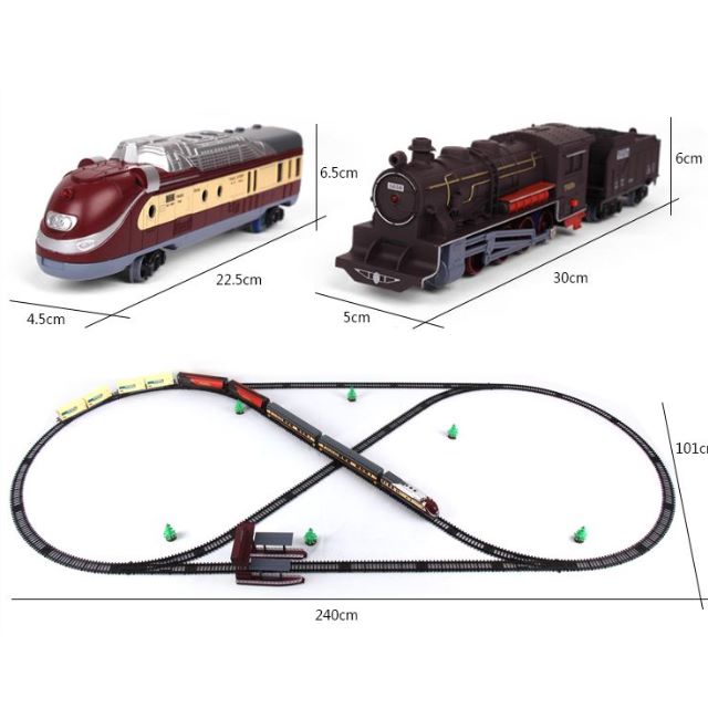 railcar series train set
