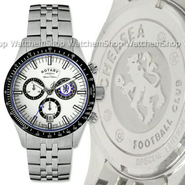 Genuine Rotary Chelsea Special Edition Chronograph Swiss Made Watch