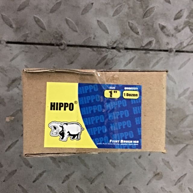 Hippo Paint Brush (per dozen), Babies & Kids, Baby Nursery & Kids