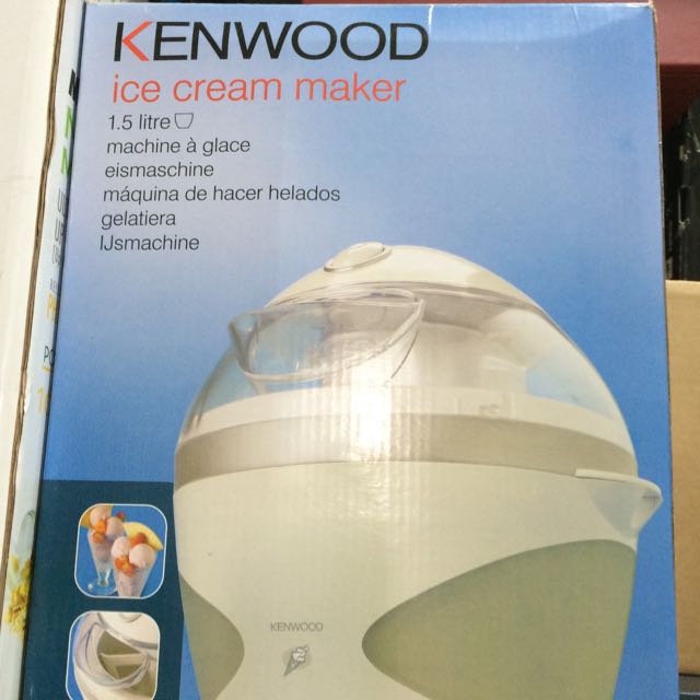 kenwood ice cream maker, TV & Home Appliances, Kitchen Appliances, Ice