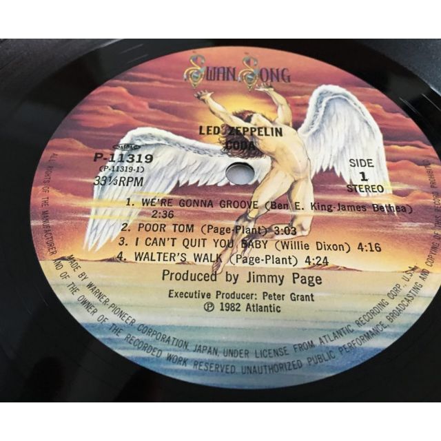 Led Zeppelin Coda Japan Press Vinyl Lp Swan Song P 11319 Swan Song 90051 1 1982 Gatefold With Obi Everything Else On Carousell