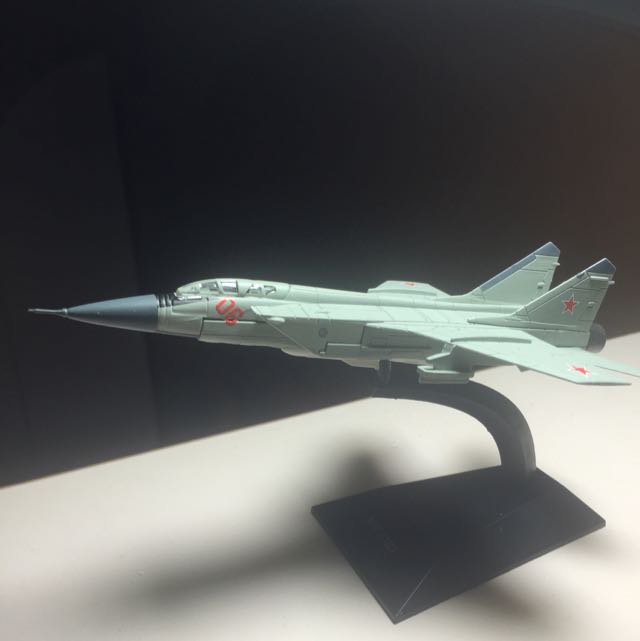 mig 31 diecast model