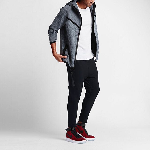 Nike tech top fleece cropped