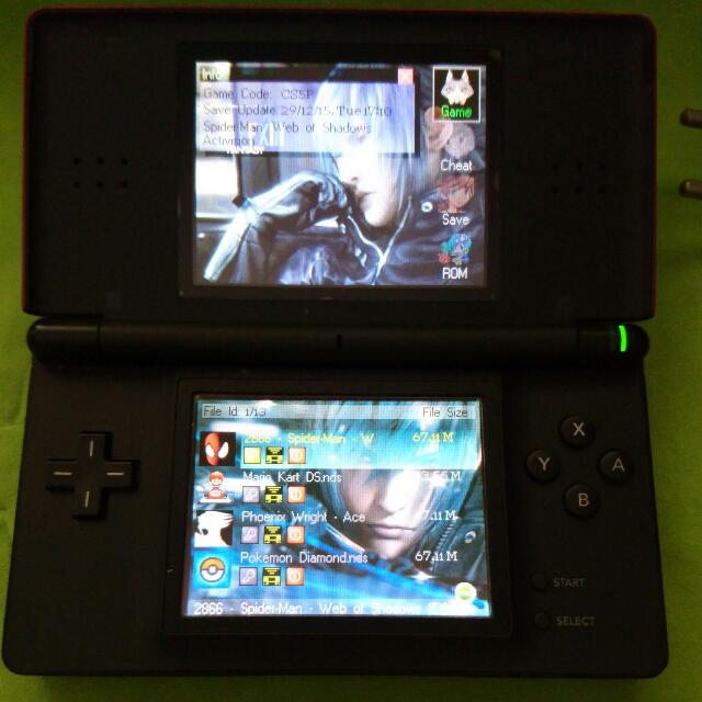Sund mad fjendtlighed forbruge Nintendo DS Lite With R4 SDHC Gold Pro +4GB With Games, Hobbies & Toys,  Toys & Games on Carousell