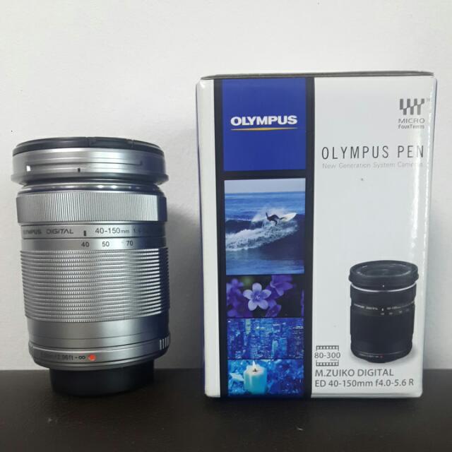 Olympus Pen M Zuiko Digital Ed 40 150mm F4 0 5 6r Camera Lens Photography On Carousell