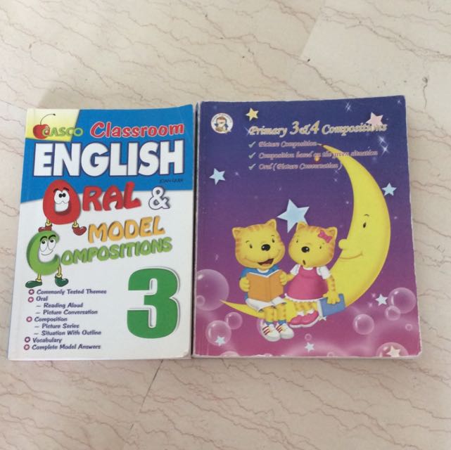 Primary 3 & 4 Oral And Composition Assessment Book, Hobbies & Toys ...