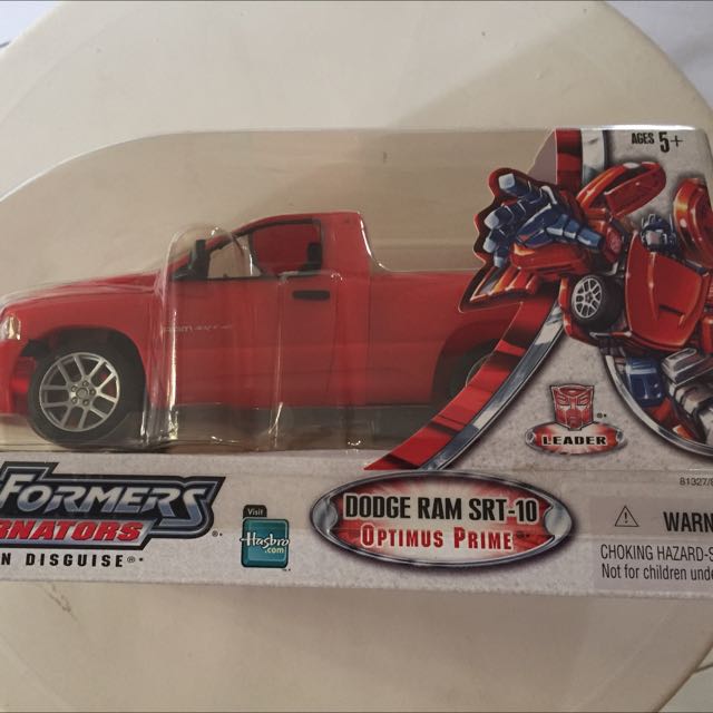 Transformers Alternators Dodge Ram SRT10 Optimus Prime