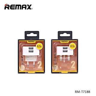 REMAX Charger 2in1  3pin plug