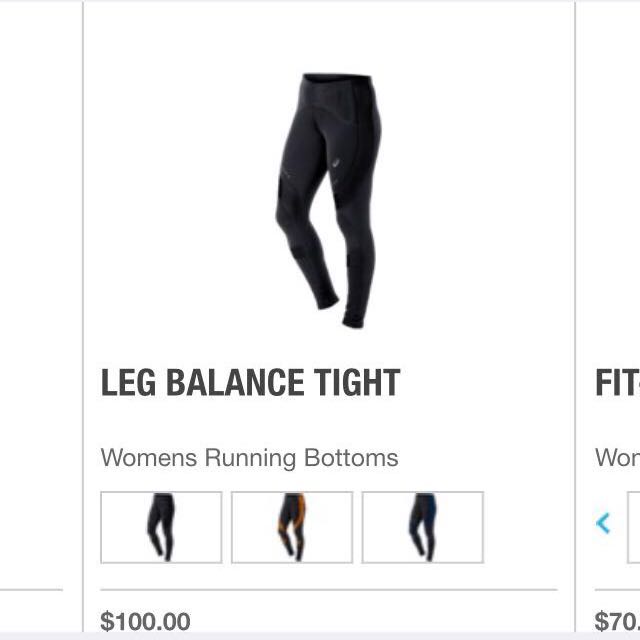 asics running bottoms