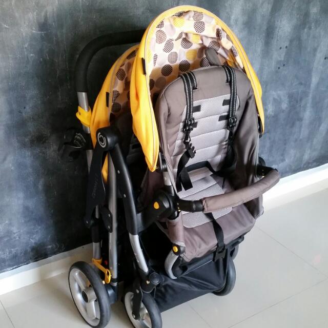 contours options lt tandem stroller car seat adapter