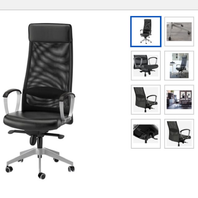 IKEA Markus Chair, Furniture & Home Living, Furniture, Chairs on Carousell