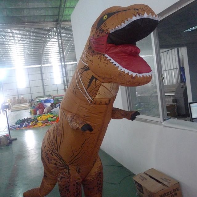 Jurassic World Adult Inflatable TRex Costume(preorder), Bulletin
