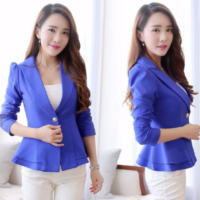 Korean Style New Women Ladies Female Jacket Suit Blazer Slim fit